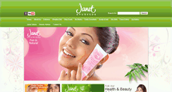 Desktop Screenshot of janet-ayurveda.com